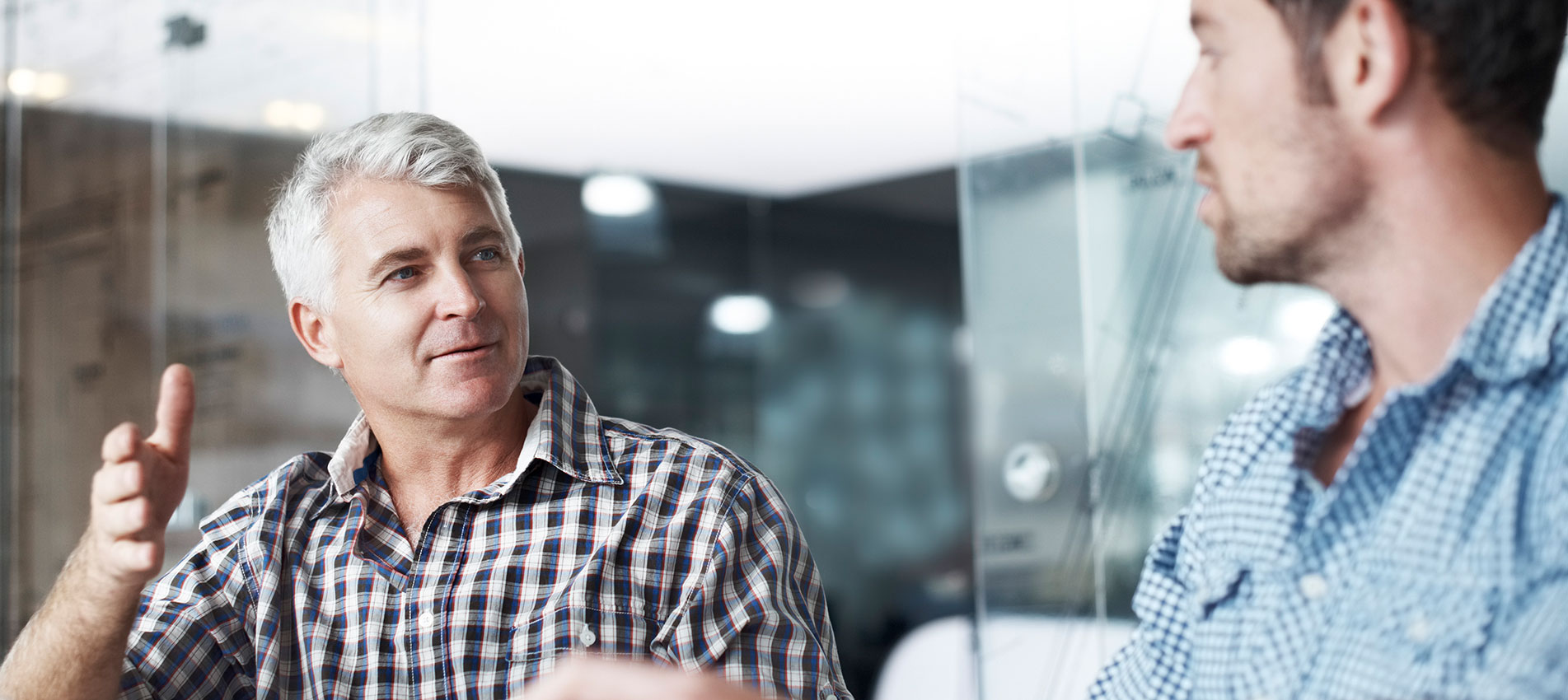 Having A Meeting Over A Cup Of Coffee